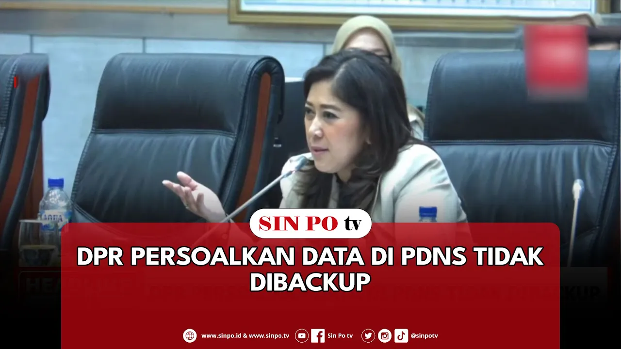 DPR Persoalkan Data Di PDNS Tidak Dibackup