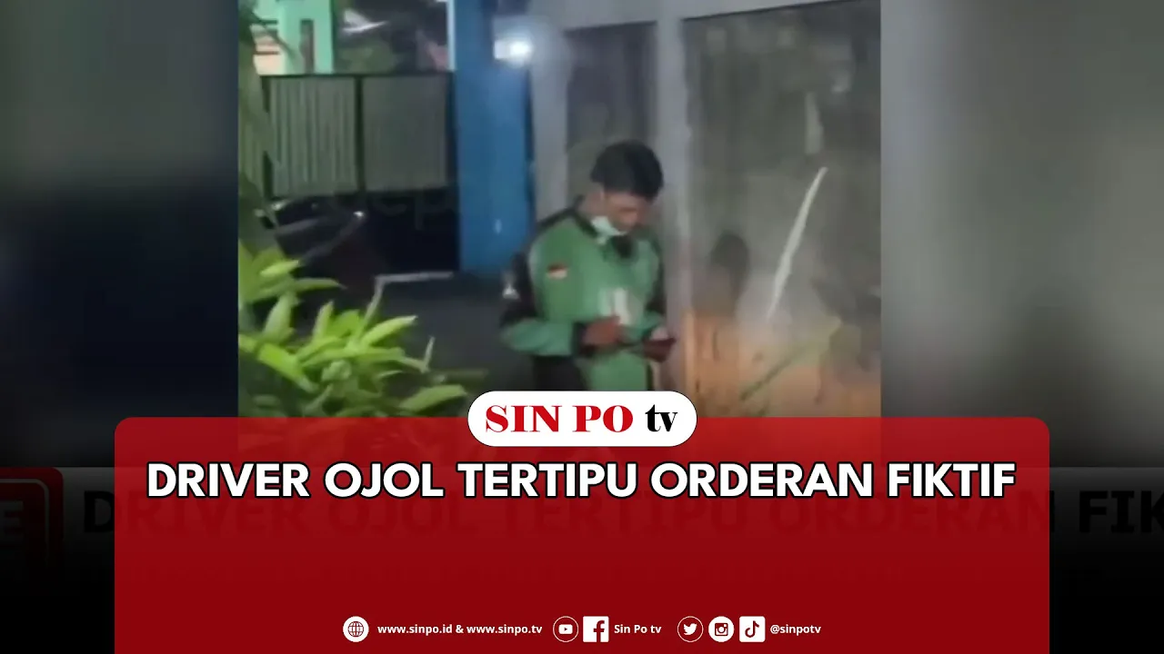 Driver Ojol Tertipu Orderan Fiktif