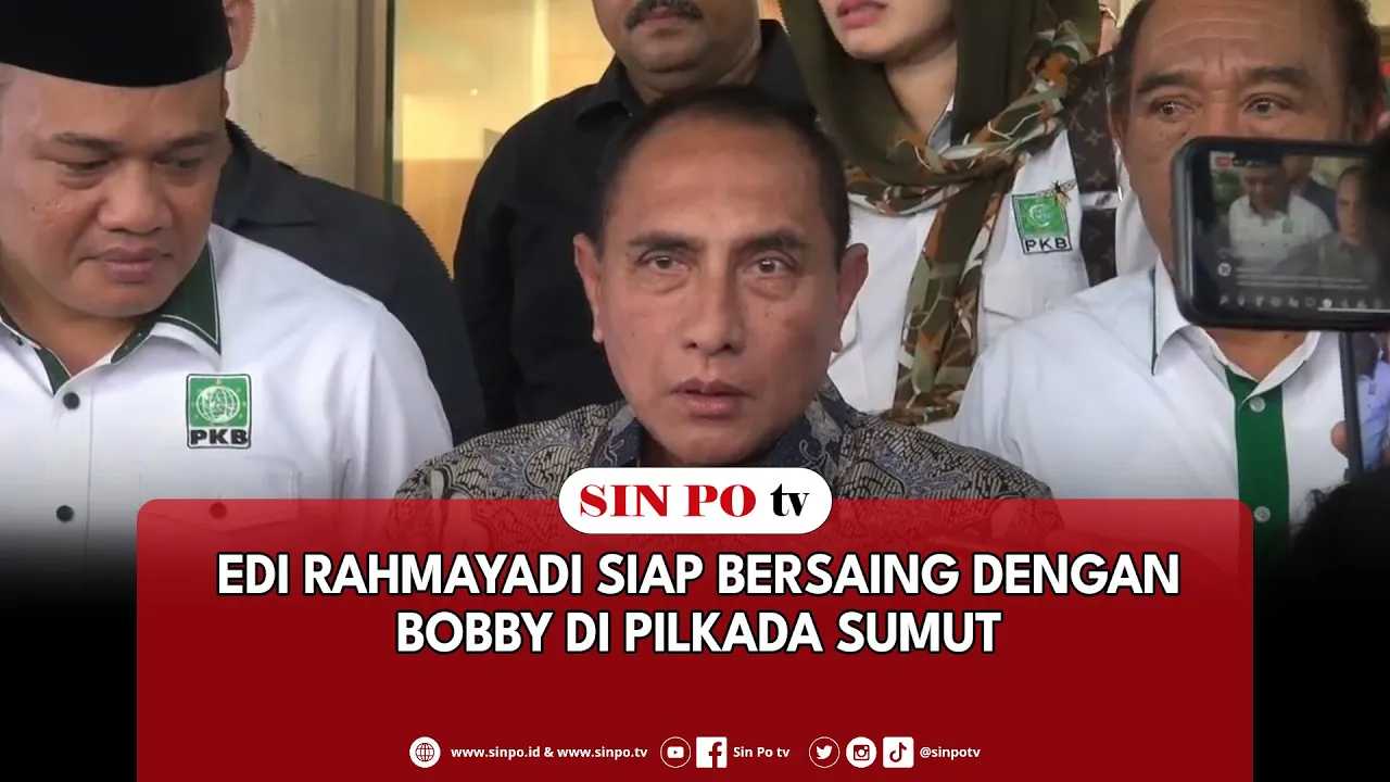 Edi Rahmayadi Siap Bersaing Dengan Bobby Di Pilkada Sumut