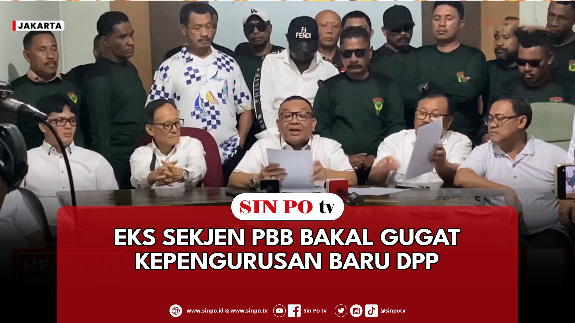 Eks Sekjen PBB Bakal Gugat Kepengurusan Baru DPP