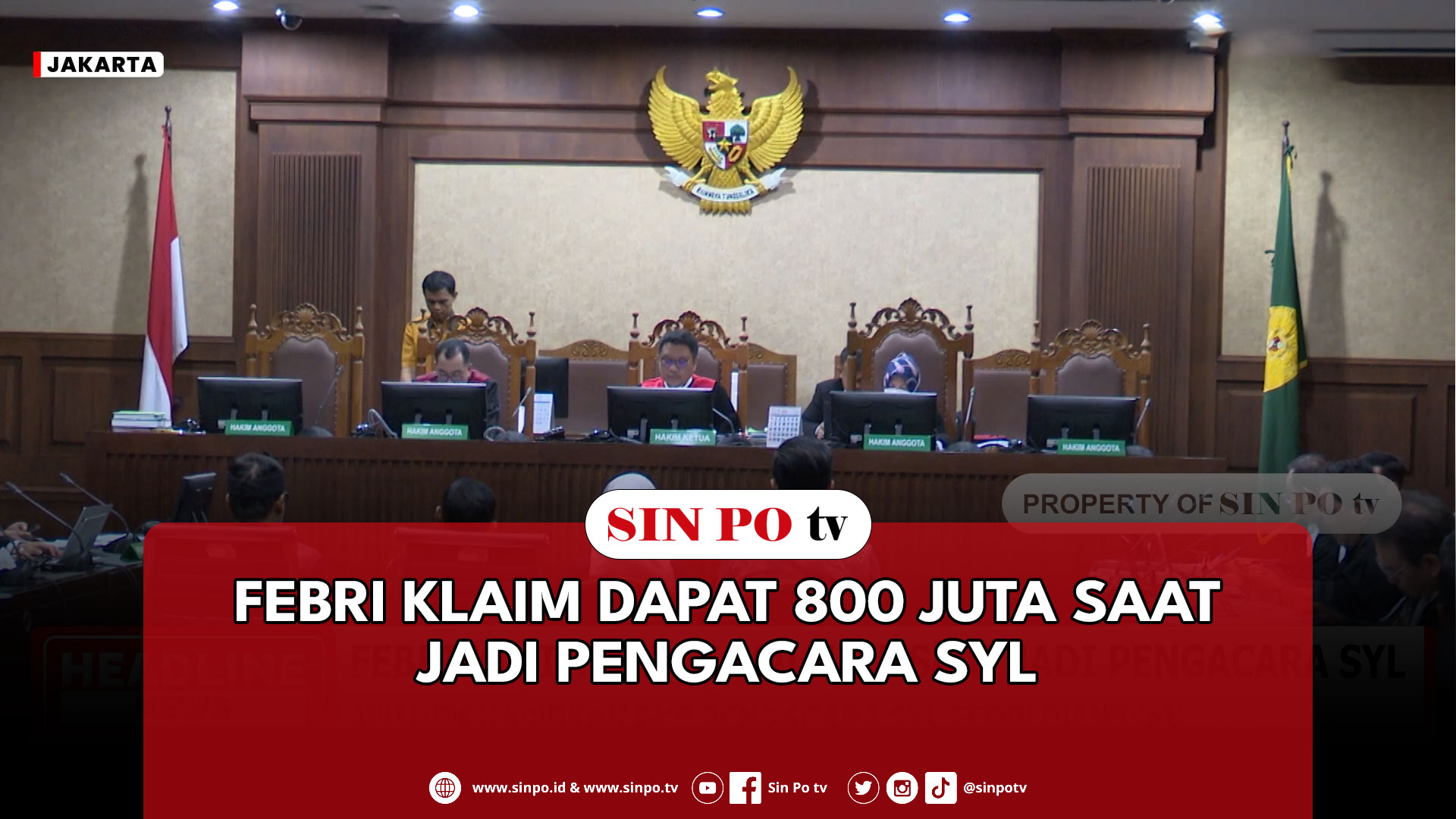 Febri Klaim Dapat 800 Juta Saat Jadi Pengacara SYL