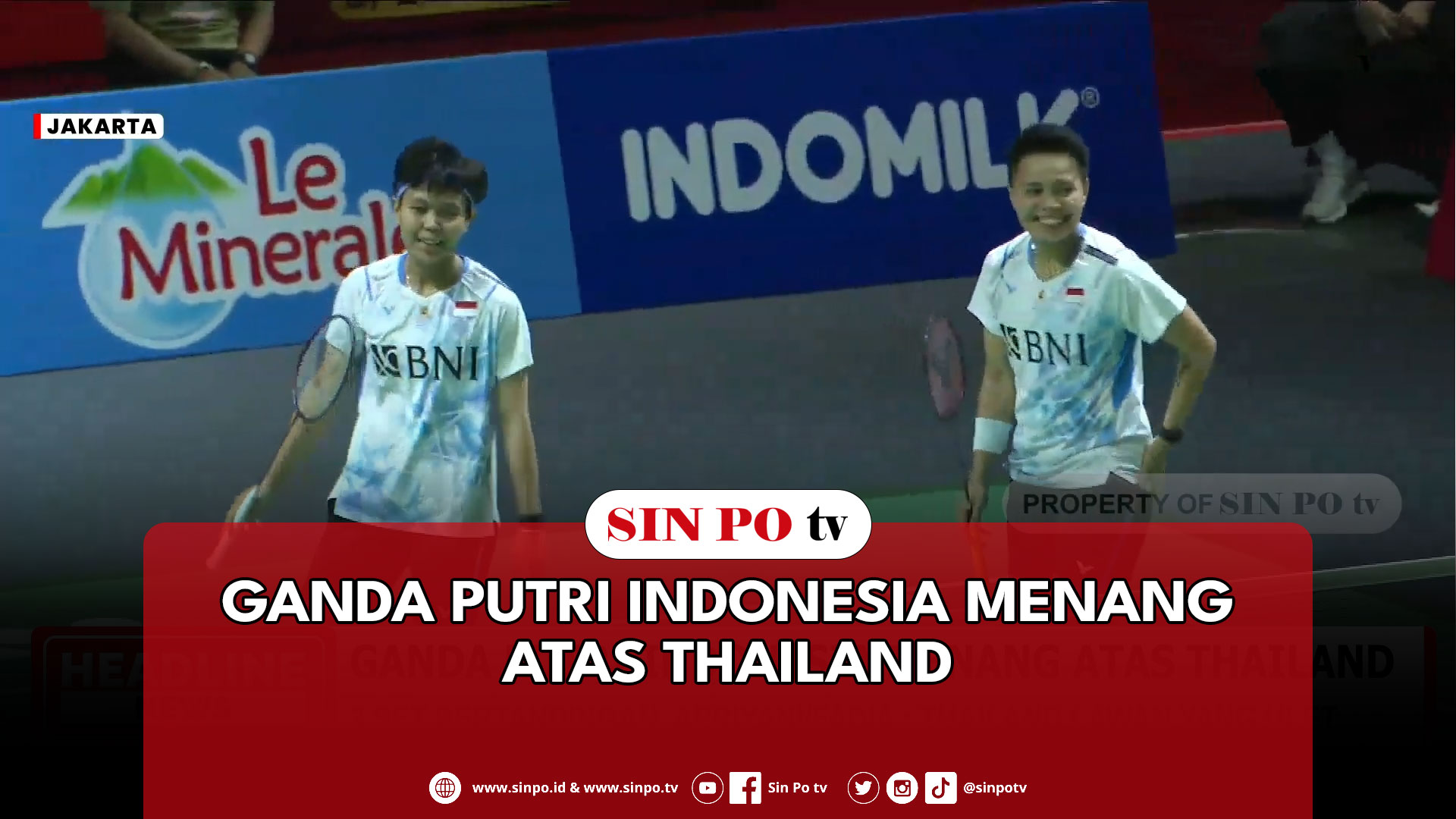 Ganda Putri Indonesia Menang Atas Thailand