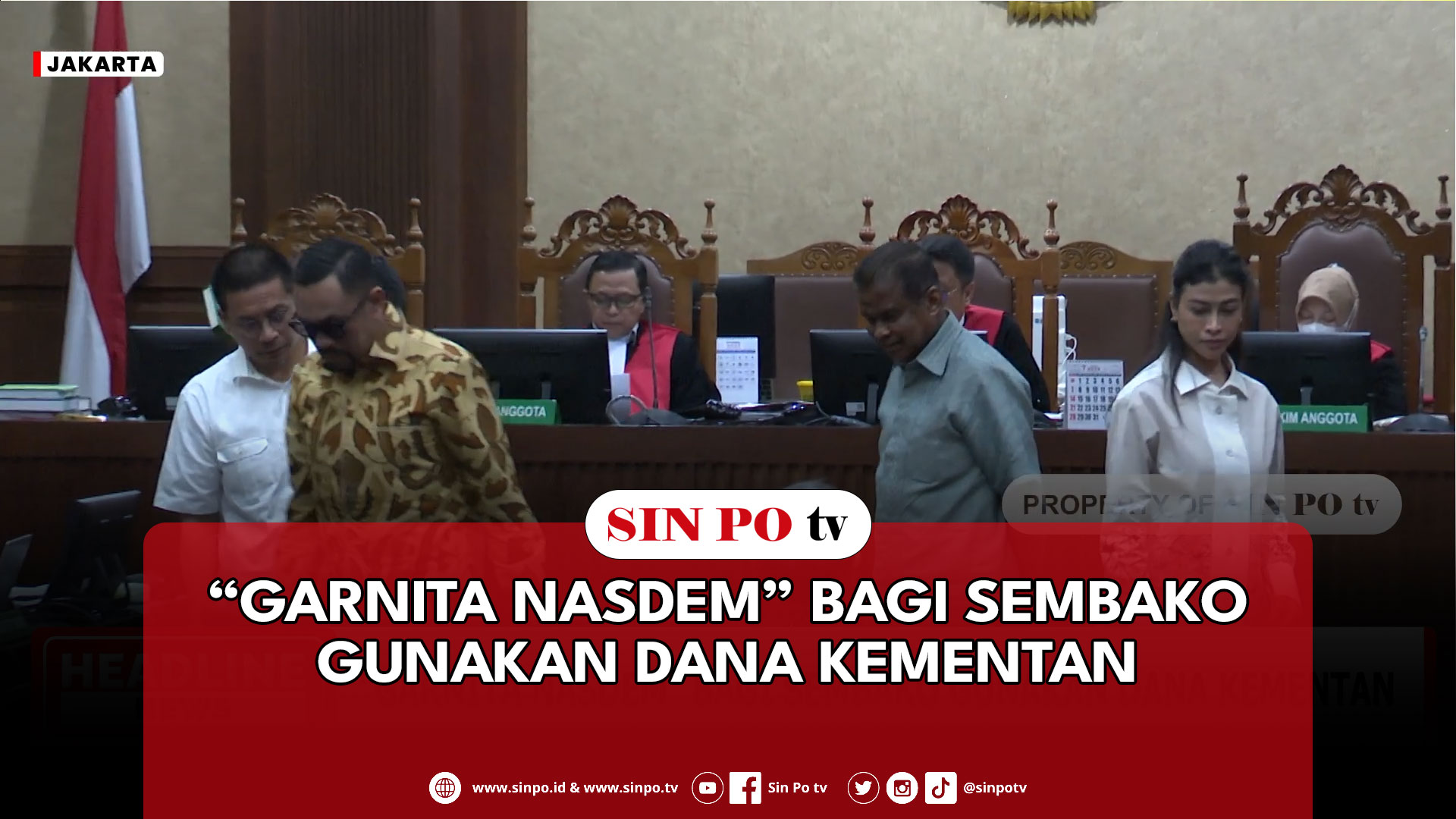 “Garnita Nasdem” Bagi Sembako Gunakan Dana Kementan