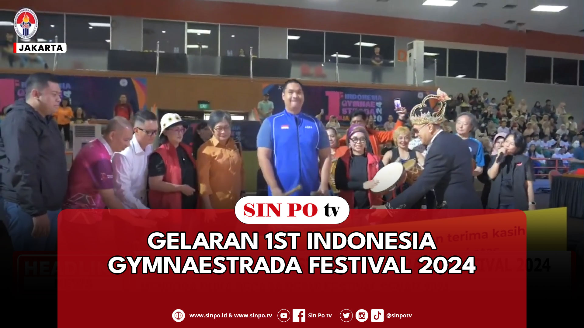 Gelaran 1st Indonesia Gymnaestrada Festival 2024