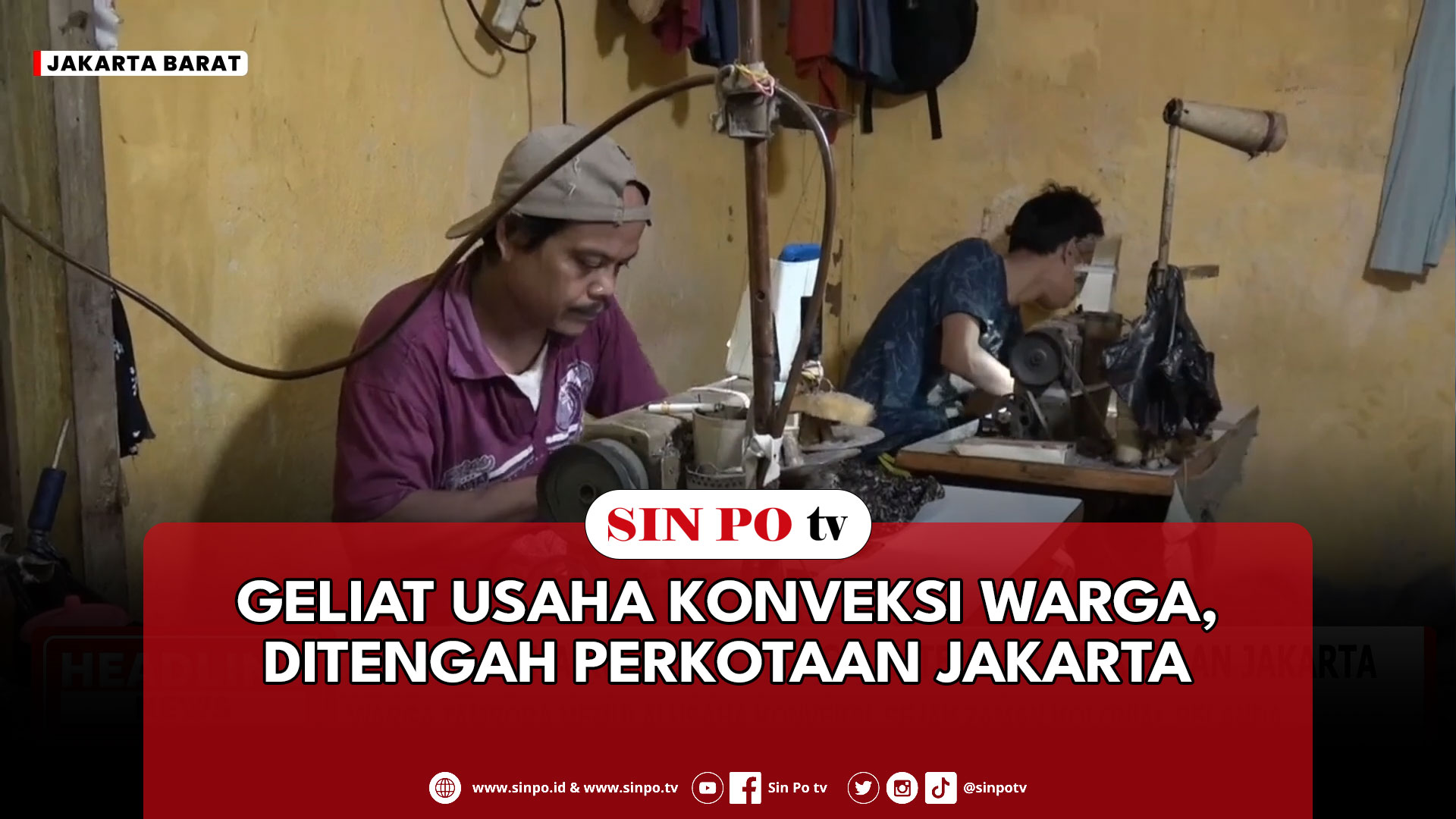 Geliat Usaha Konveksi Warga, Ditengah Perkotaan Jakarta