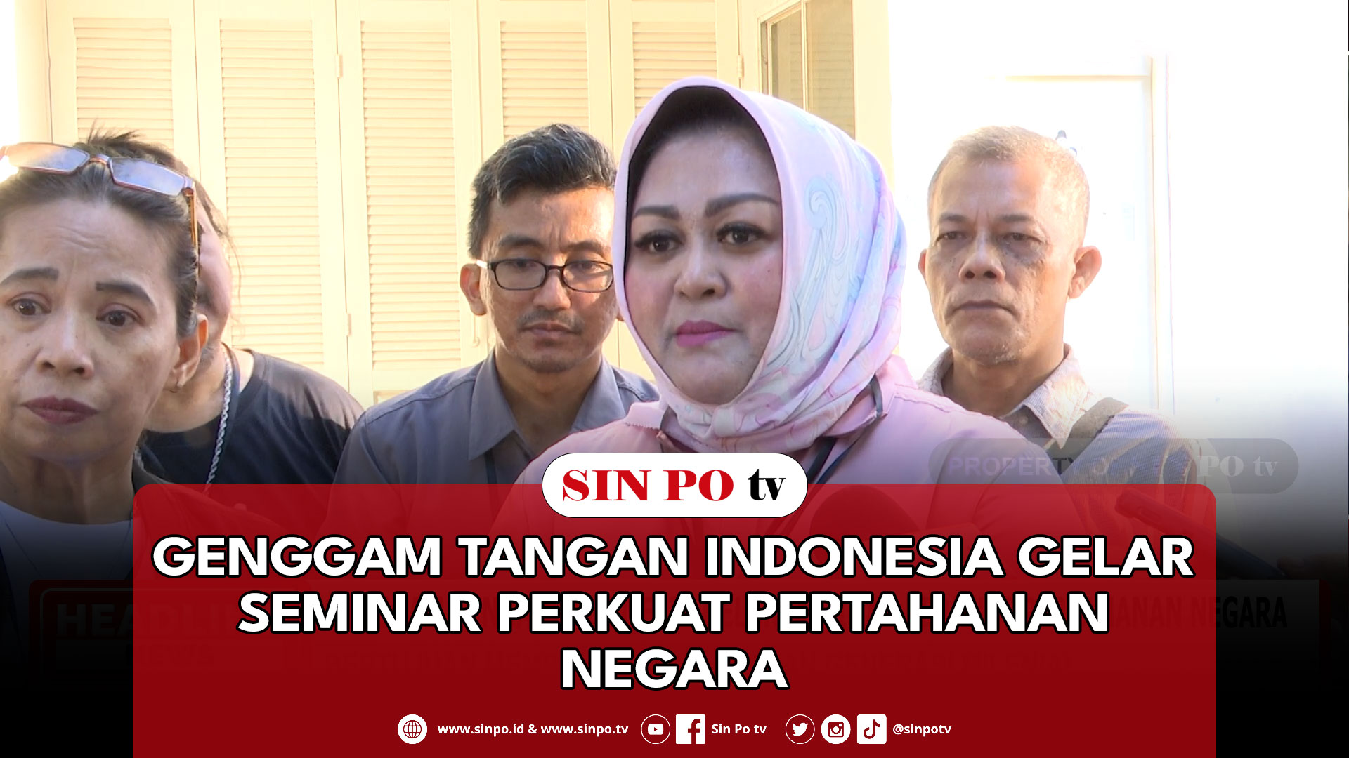 Genggam Tangan Indonesia Gelar Seminar Perkuat Pertahanan Negara