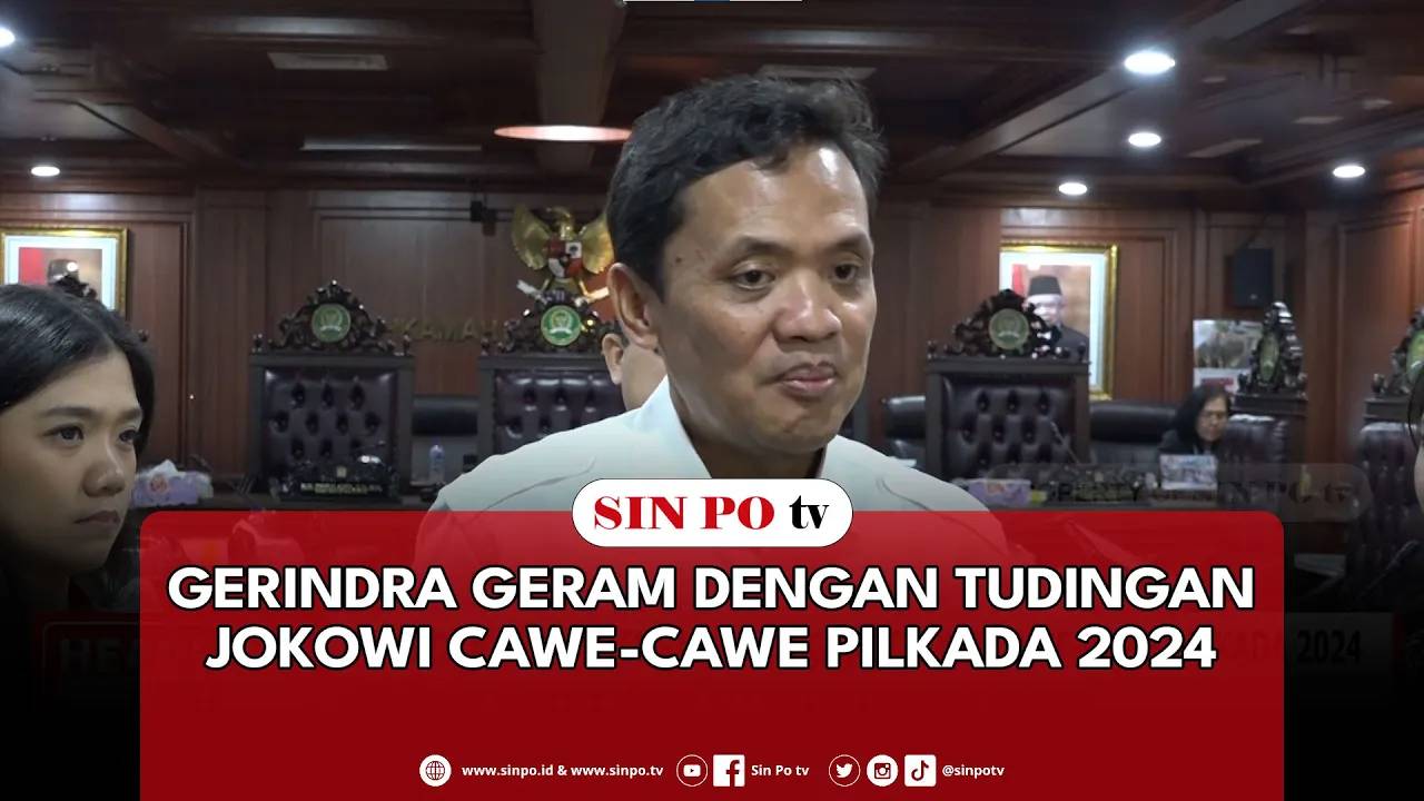 Gerindra Geram Dengan Tudingan Jokowi Cawe-Cawe Pilkada 2024
