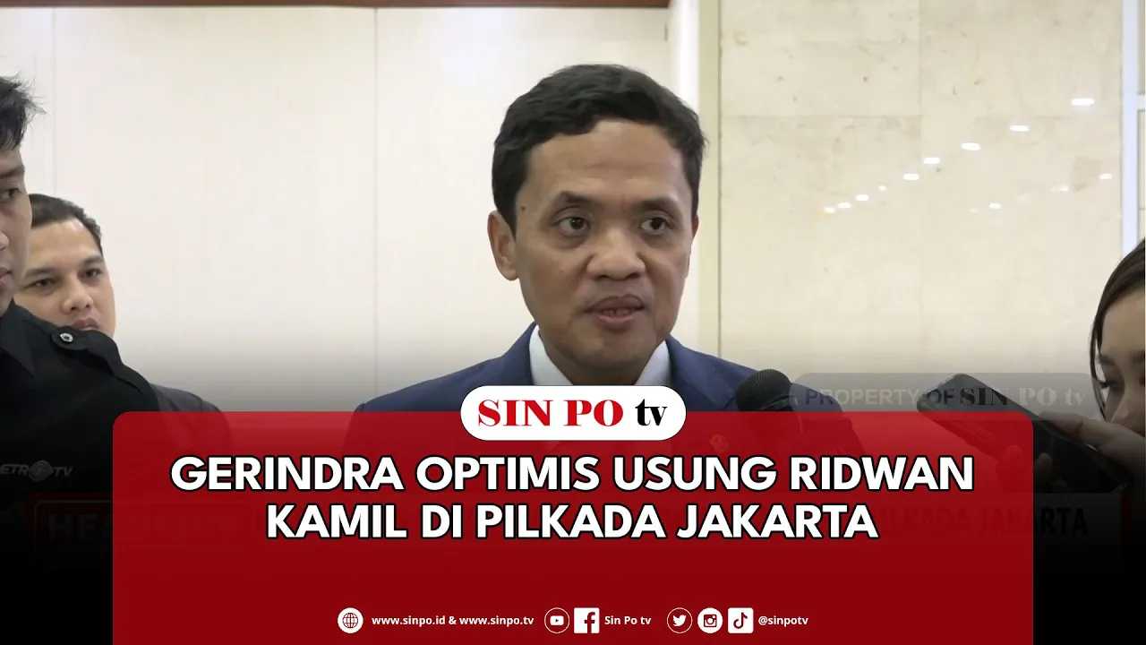 Gerindra Optimis Usung Ridwan Kamil Di Pilkada Jakarta
