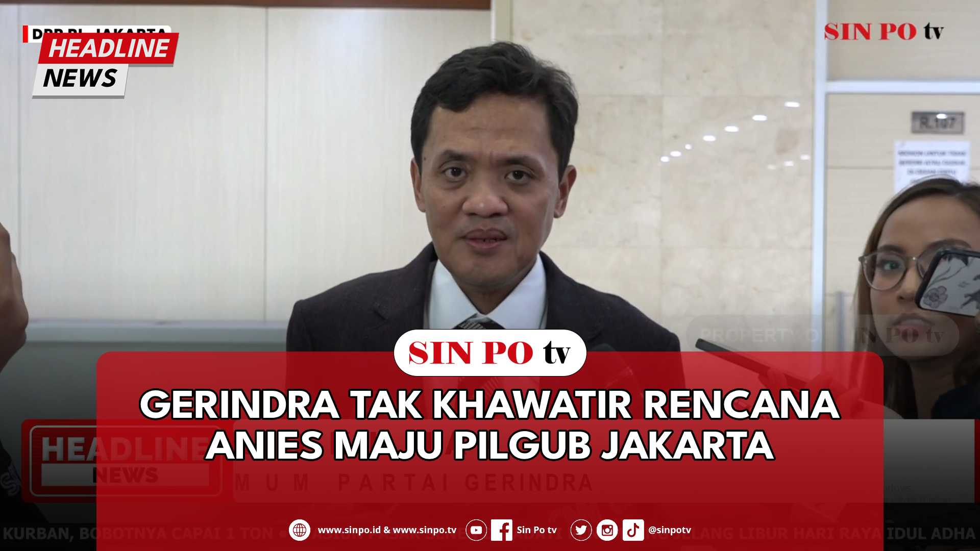 Gerindra Tak Khawatir Rencana Anies Maju Pilgub Jakarta