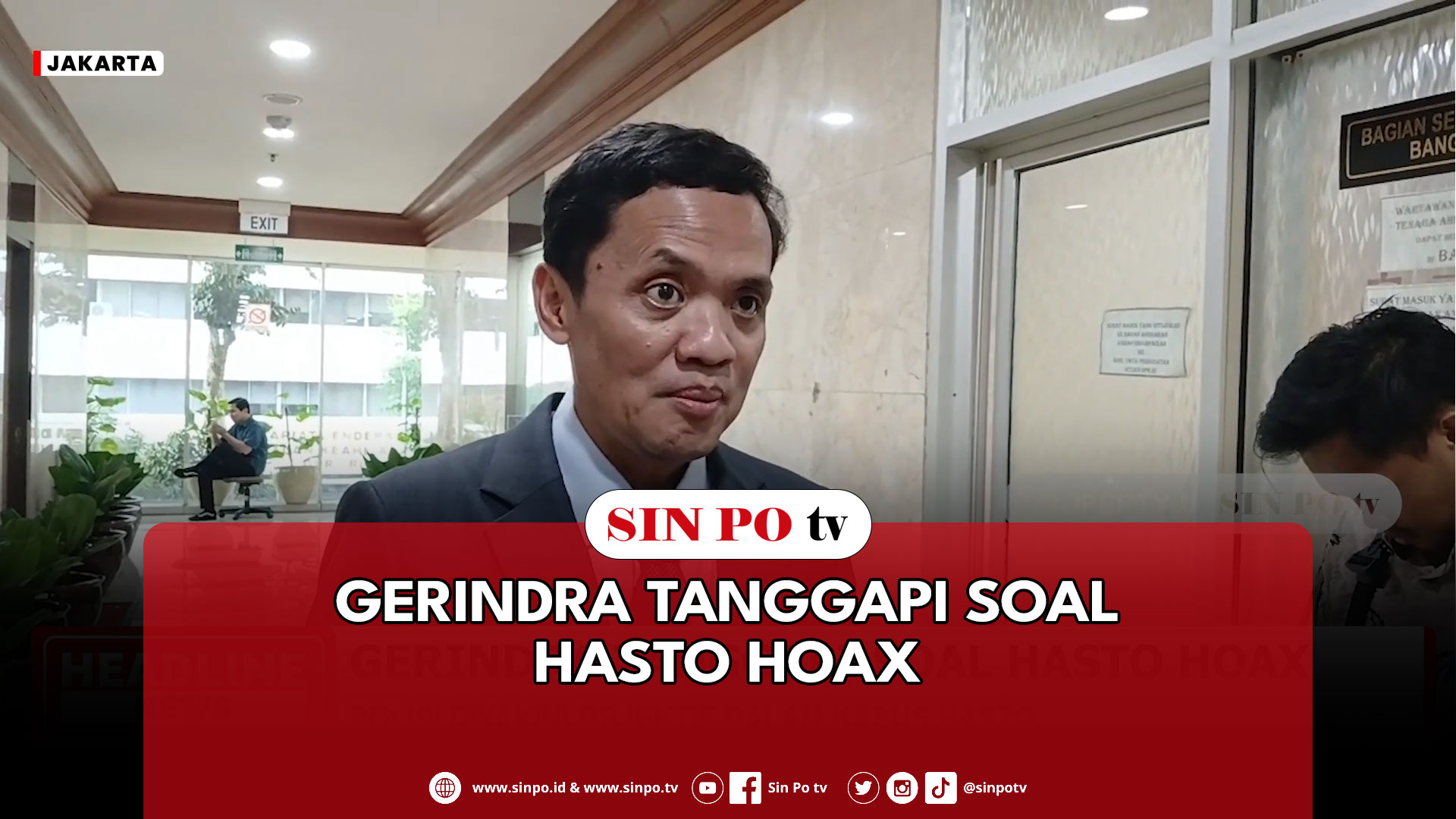 Gerindra Tanggapi Soal Hasto Hoax