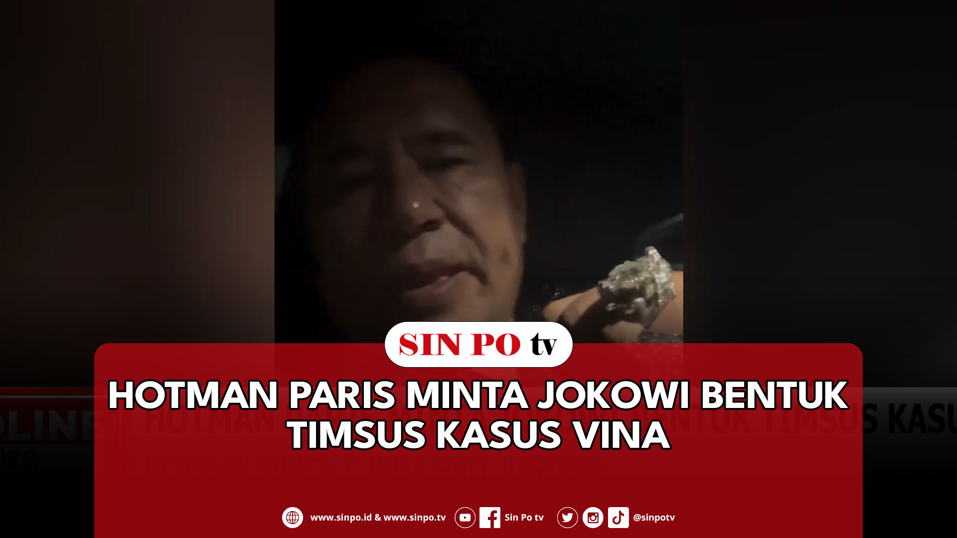 Hotman Paris Minta Jokowi Bentuk Timsus Kasus Vina