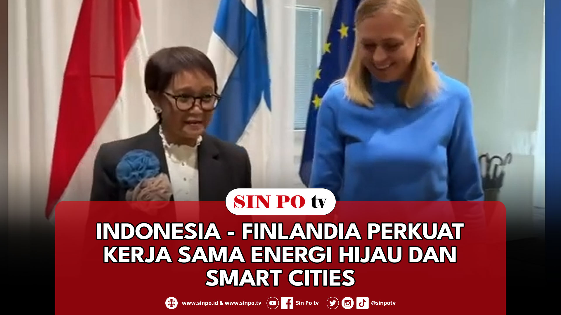 Indonesia - Finlandia Perkuat Kerja Sama Energi Hijau Dan Smart Cities