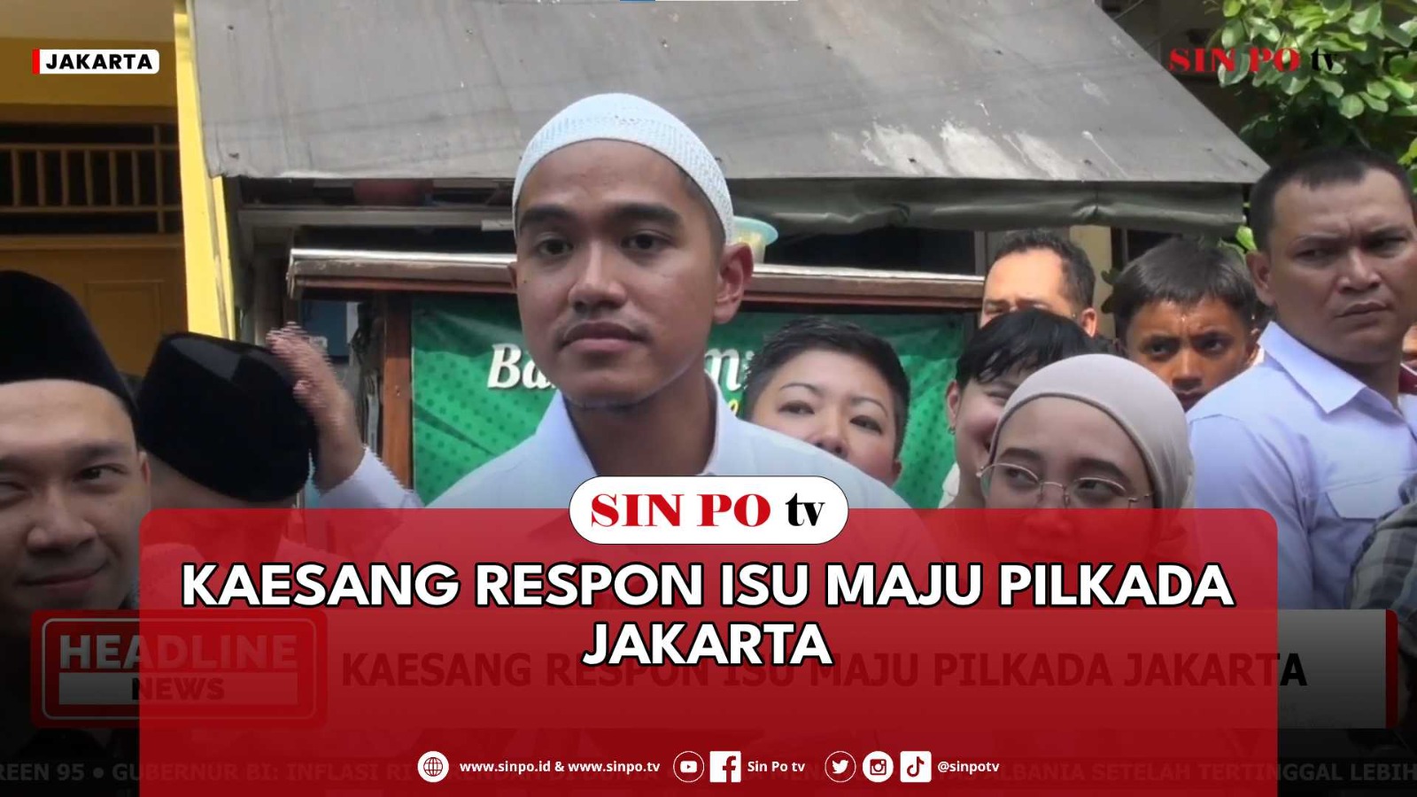 Kaesang Respon Isu Maju Pilkada Jakarta