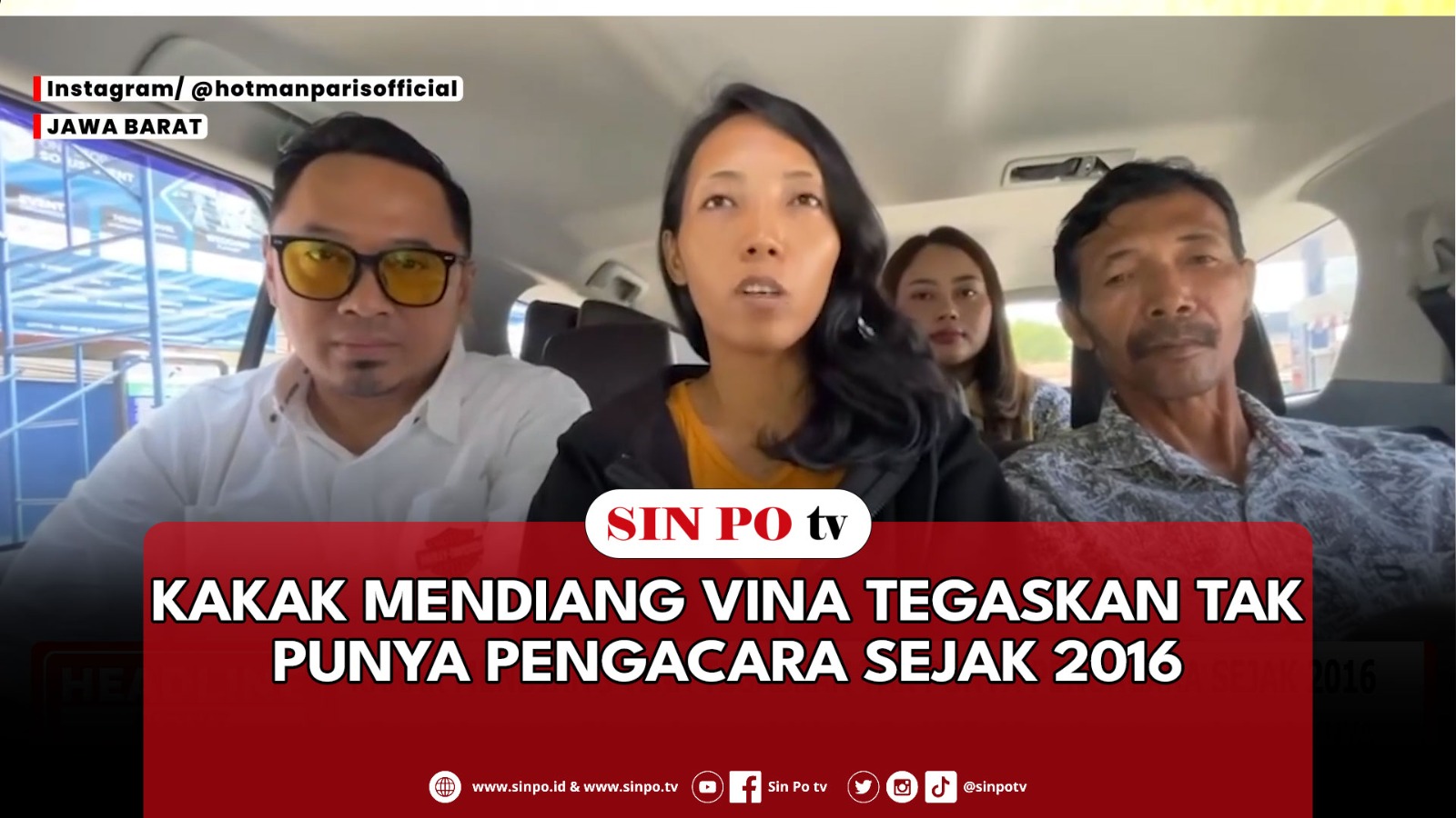 Kakak Mendiang Vina Tegaskan Tak Punya Pengacara Sejak 2016