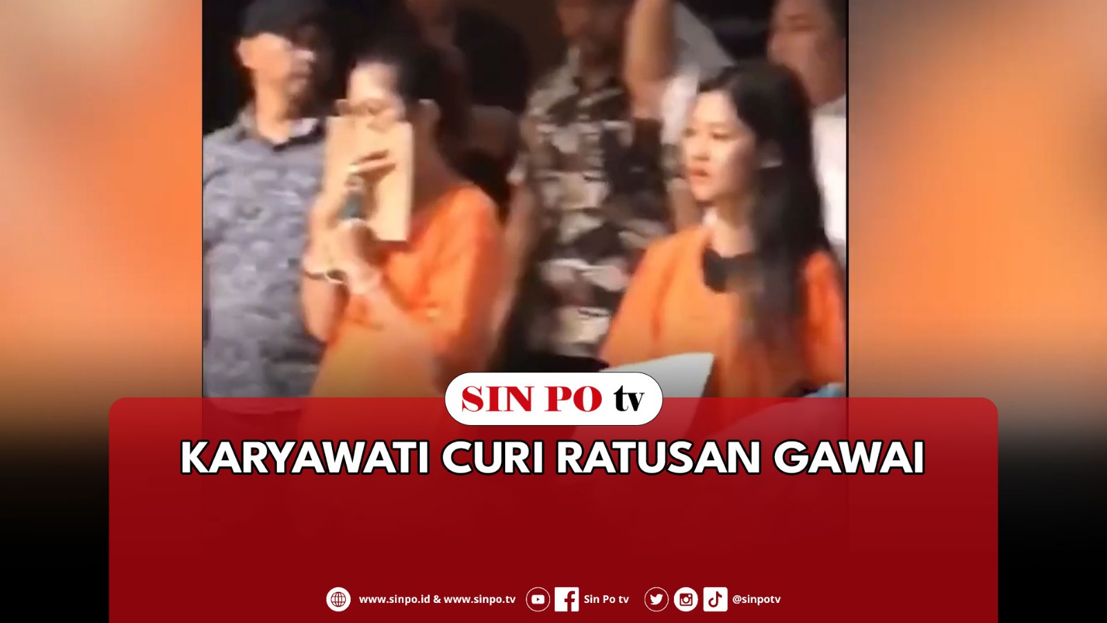 Karyawati Curi Ratusan Gawai