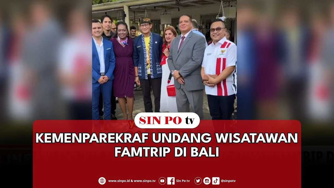 Kemenparekraf Undang Wisatawan Famtrip Di Bali