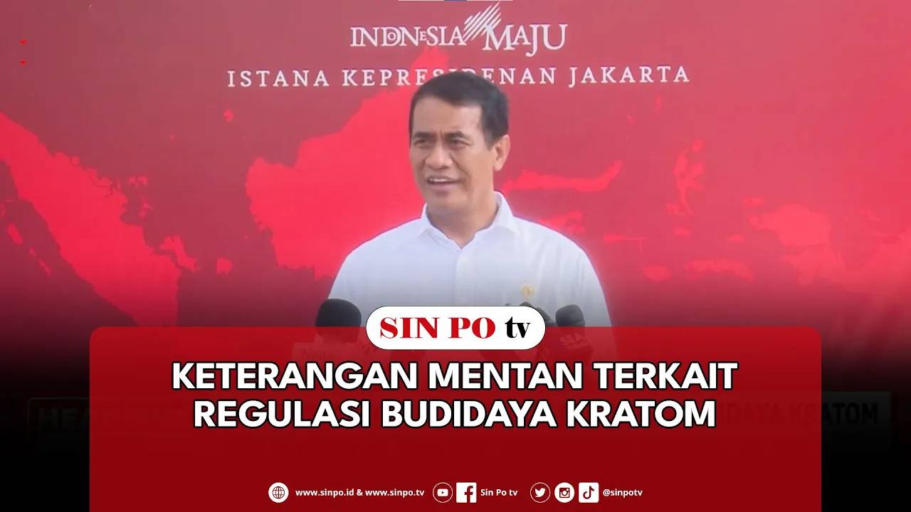 Keterangan Mentan Terkait Regulasi Budidaya Kratom