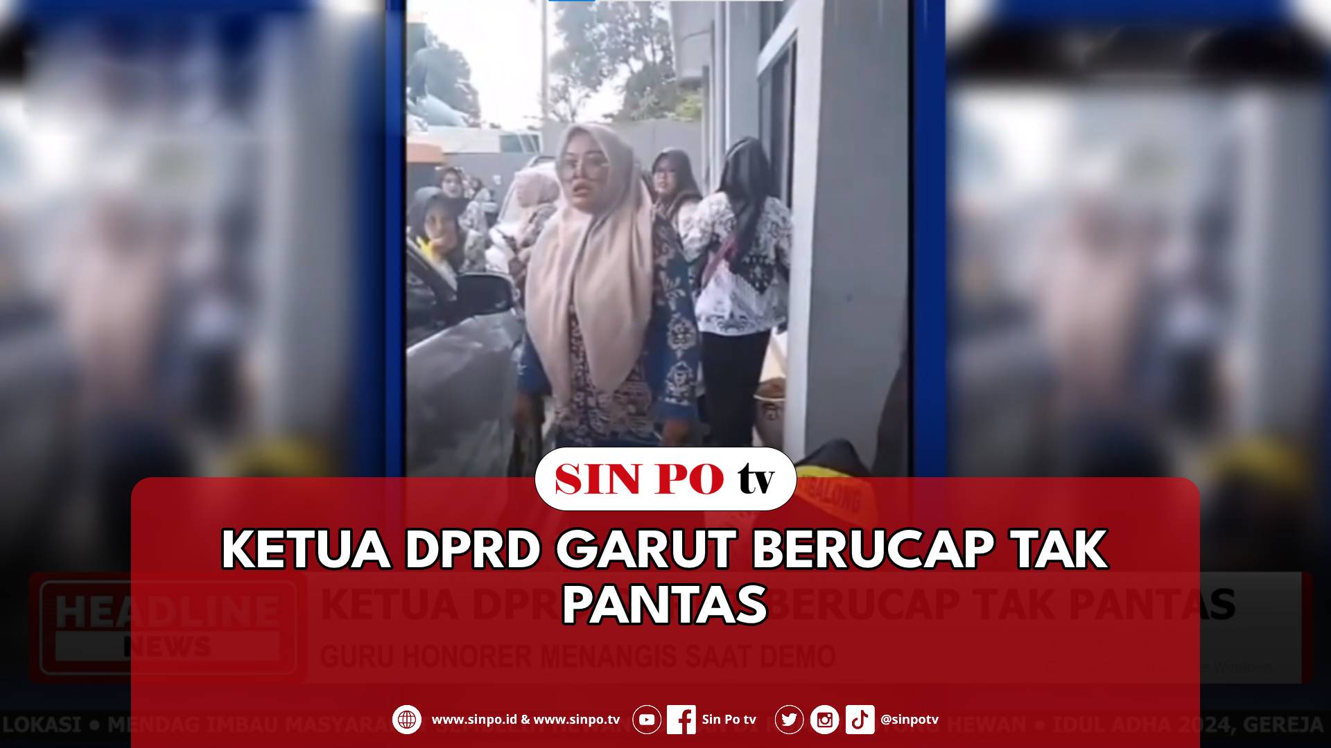 Ketua DPRD Garut Berucap Tak Pantas