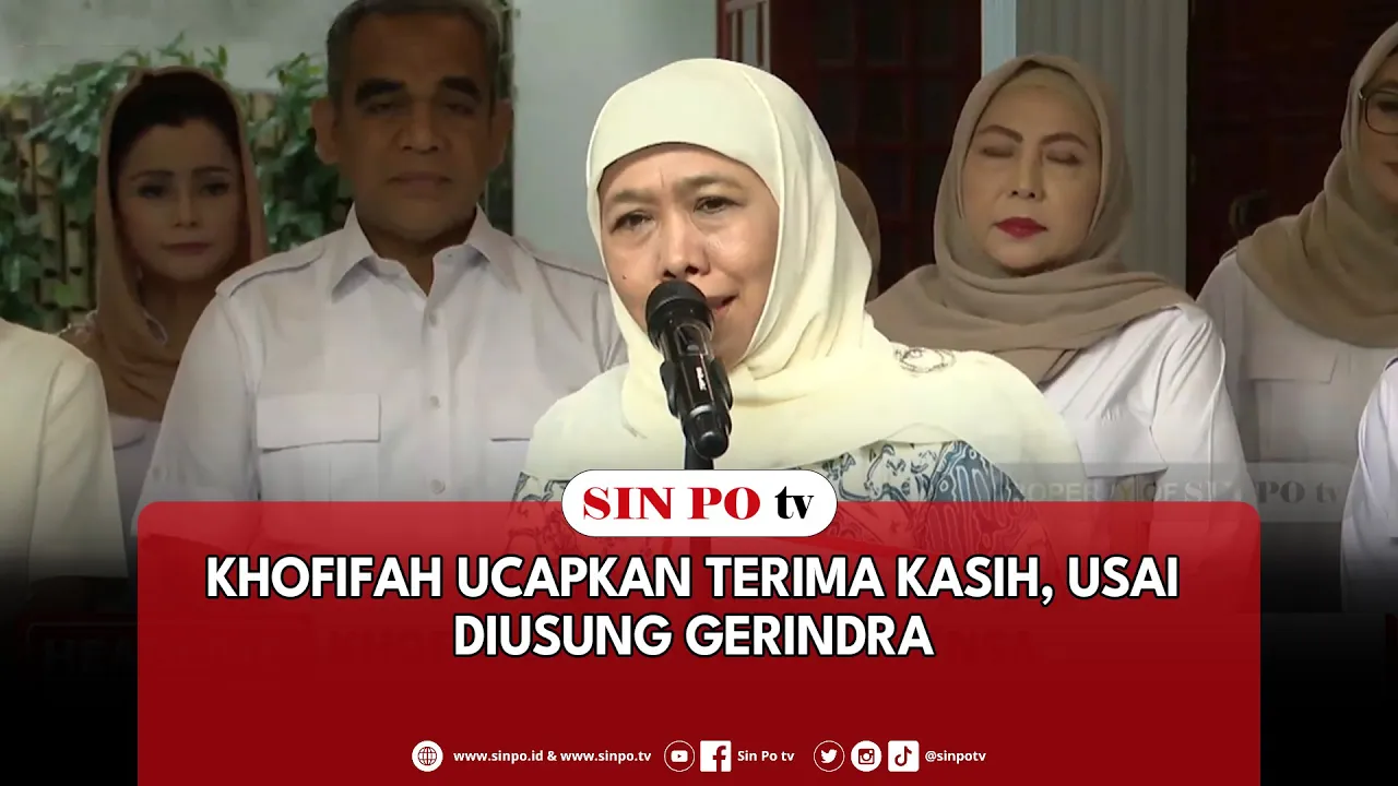 Khofifah Ucapkan Terima Kasih, Usai Diusung Gerindra