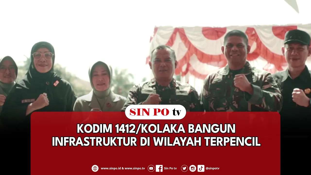 Kodim 1412/Kolaka Bangun Infrastruktur Di Wilayah Terpencil
