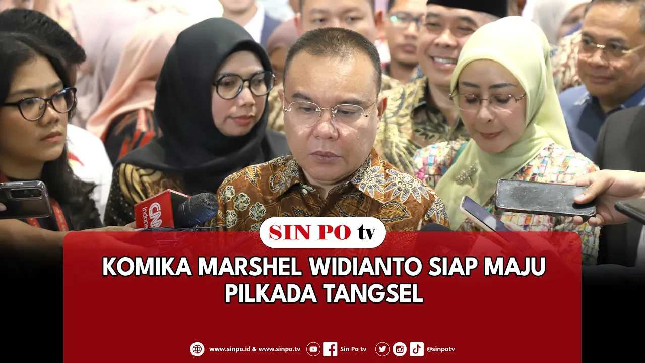 Komika Marshel Widianto Siap Maju Pilkada Tangsel