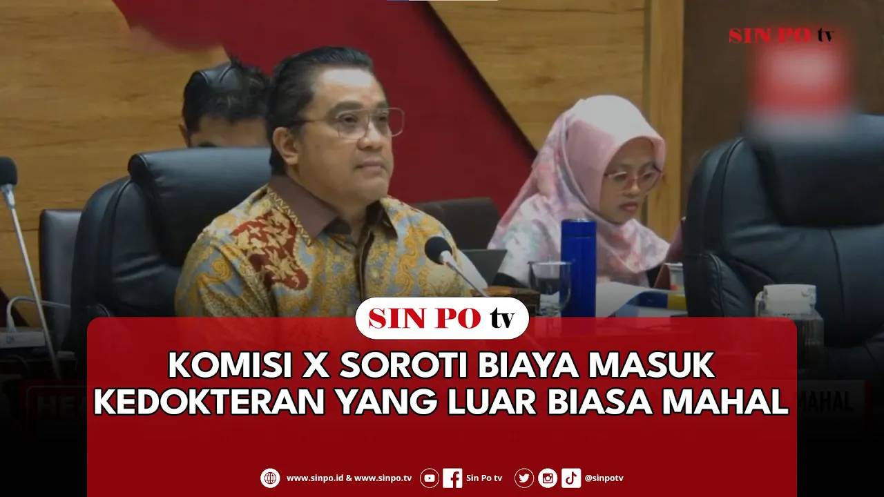 Komisi X Soroti Biaya Masuk Kedokteran Yang Luar Biasa Mahal