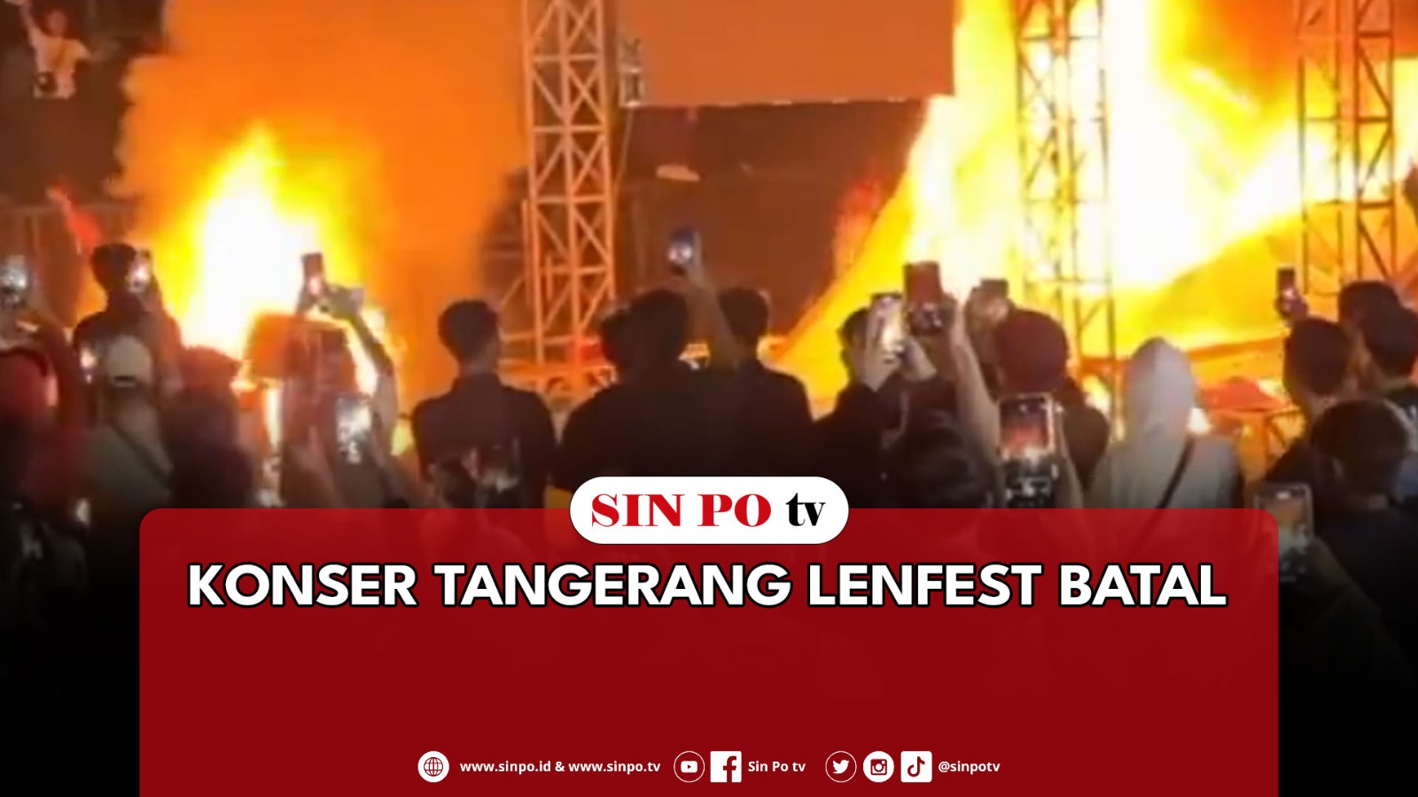 Konser Tangerang Lenfest Batal