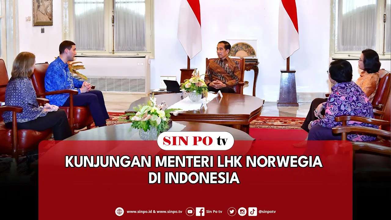 Kunjungan Menteri LHK Norwegia Di Indonesia