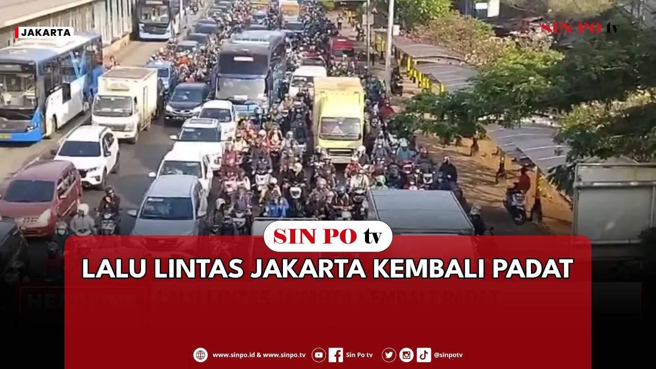 Lalu Lintas Jakarta Kembali Padat