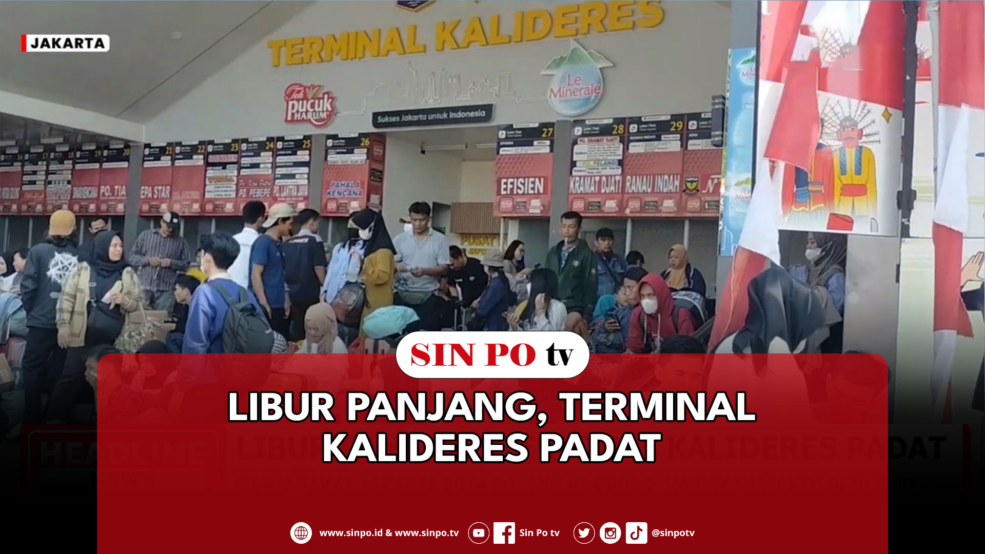 Libur Panjang, Terminal Kalideres Padat