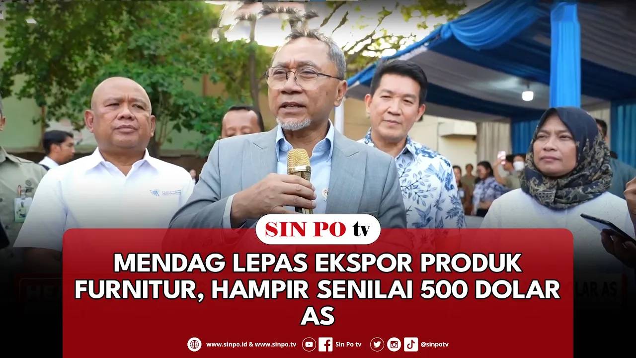 Mendag Lepas Ekspor Produk Furnitur, Hampir Senilai 500 Dolar As