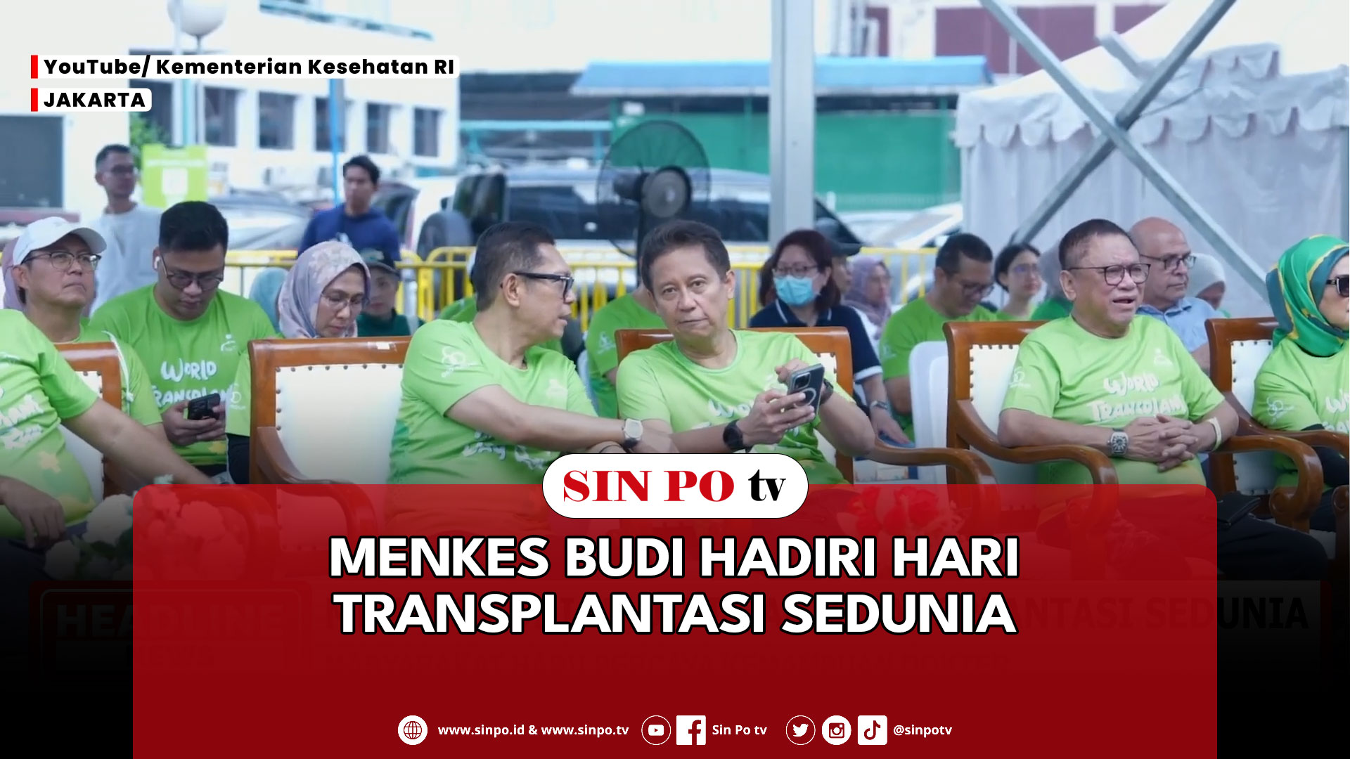 Menkes Budi Hadiri Hari Transplantasi Sedunia
