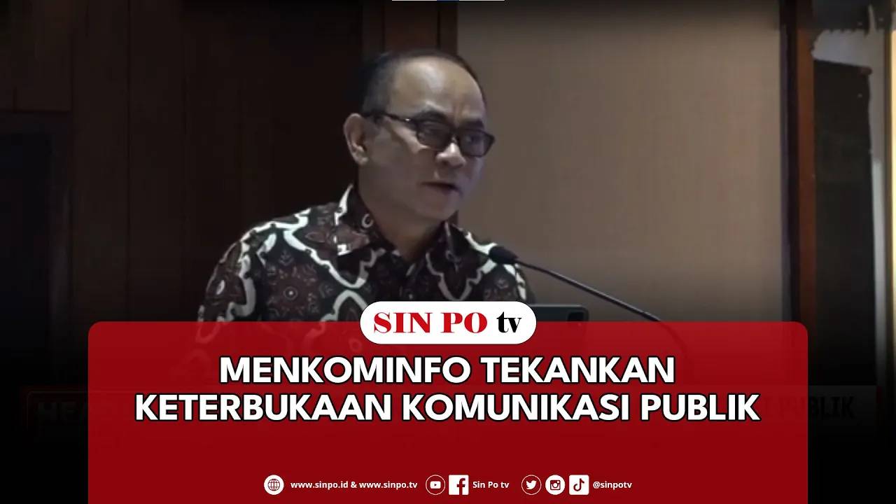Menkominfo Tekankan Keterbukaan Komunikasi Publik