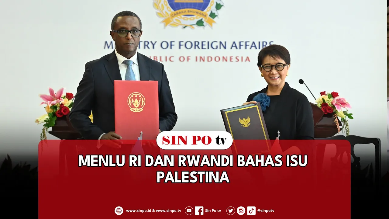 Menlu RI Dan Rwandi Bahas Isu Palestina