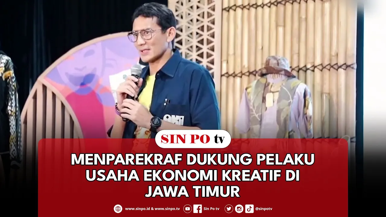 Menparekraf Dukung Pelaku Usaha Ekonomi Kreatif Di Jawa Timur