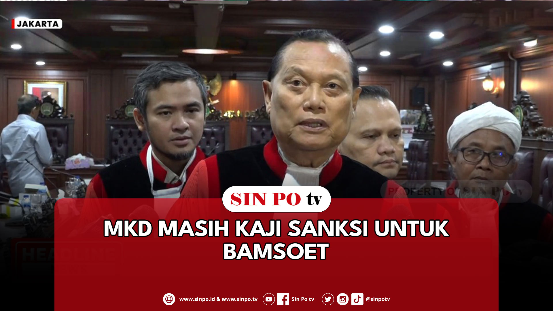 MKD Masih Kaji Sanksi Untuk Bamsoet