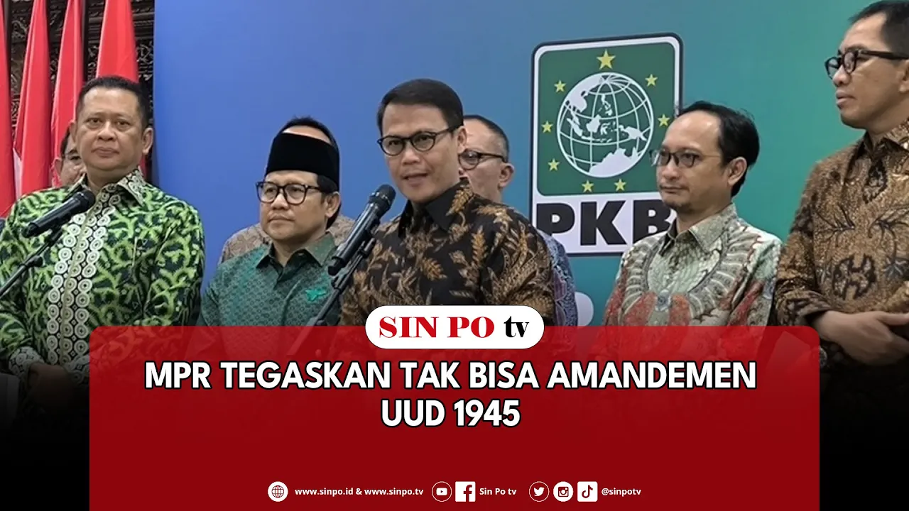 MPR Tegaskan Tak Bisa Amandemen UUD 1945