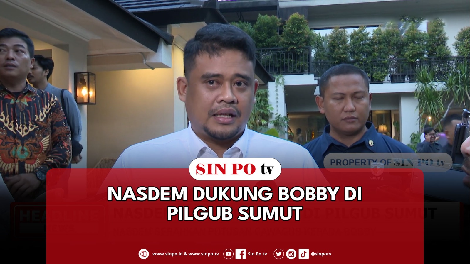 Nasdem Dukung Bobby Di Pilgub Sumut