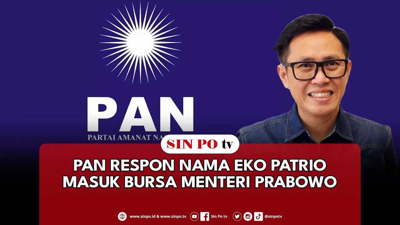 PAN Respon Nama Eko Patrio Masuk Bursa Menteri Prabowo