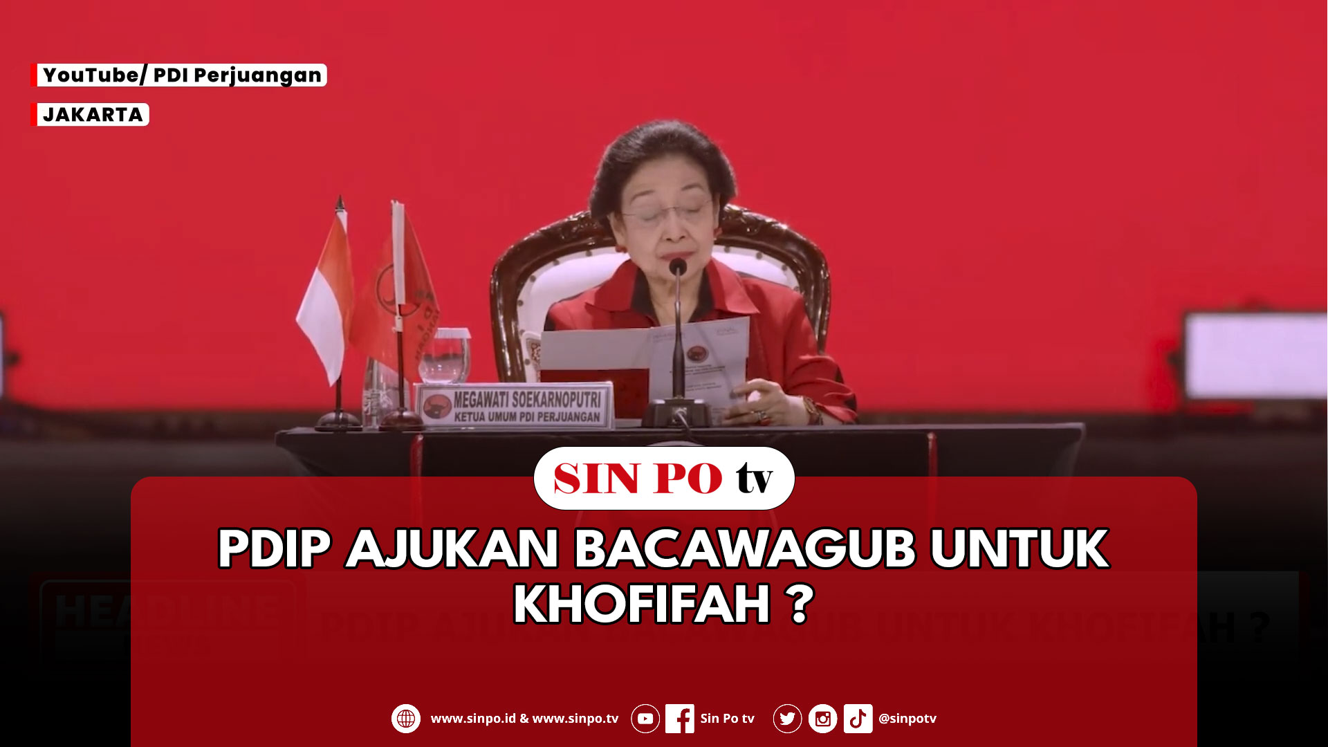PDIP Ajukan Bacawagub Untuk Khofifah ?