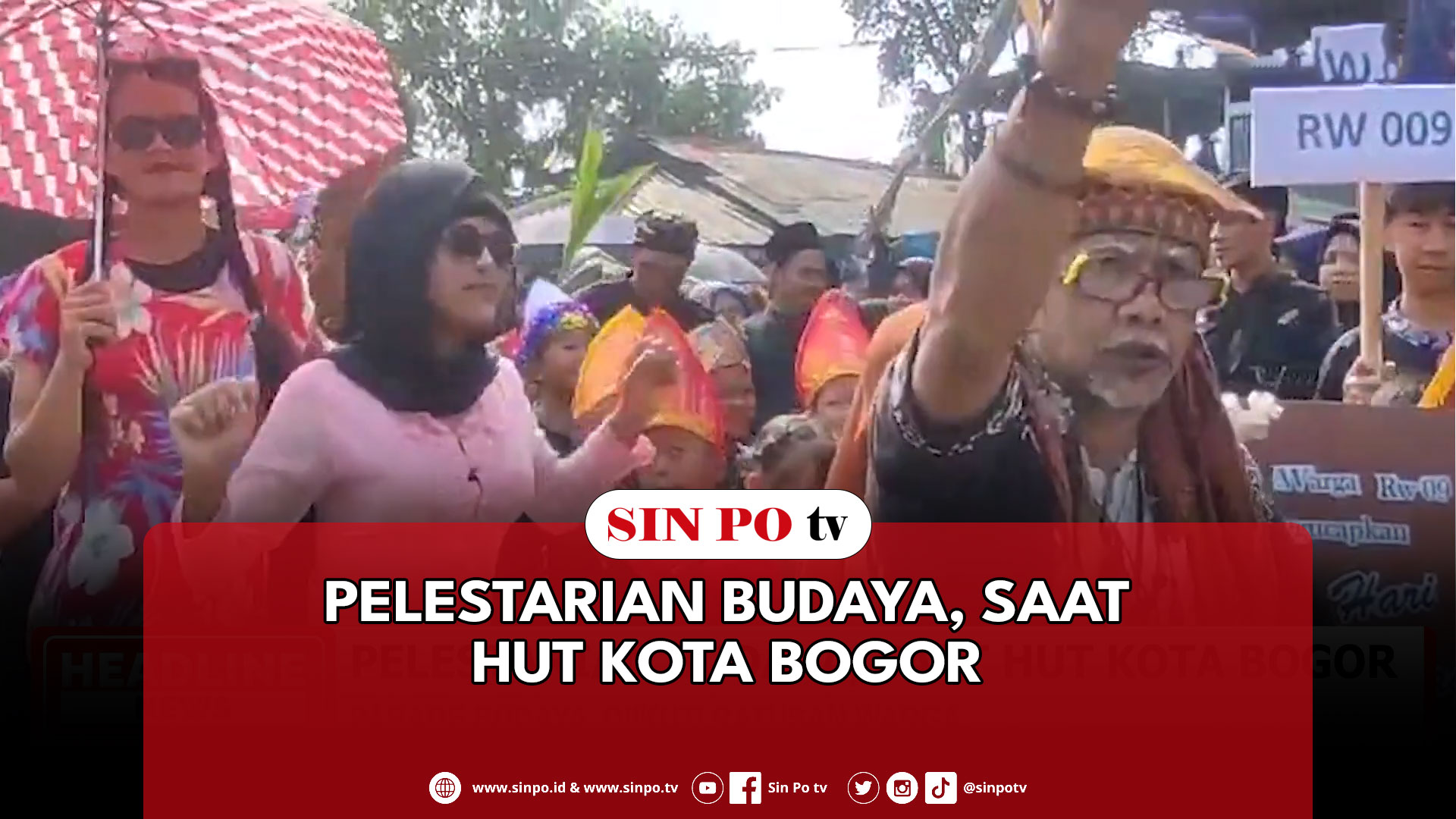 Pelestarian Budaya, Saat HUT Kota Bogor