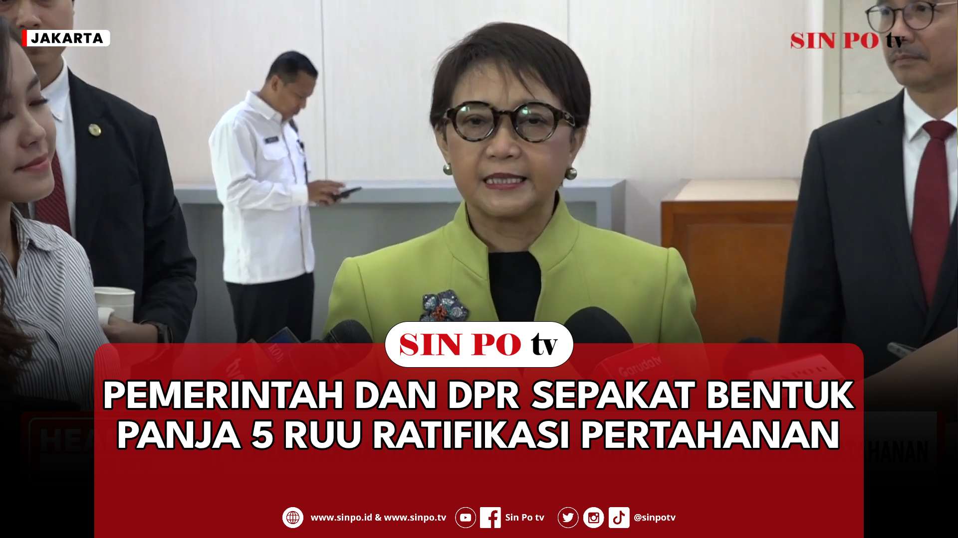 Pemerintah Dan DPR Sepakat Bentuk Panja 5 RUU Ratifikasi Pertahanan