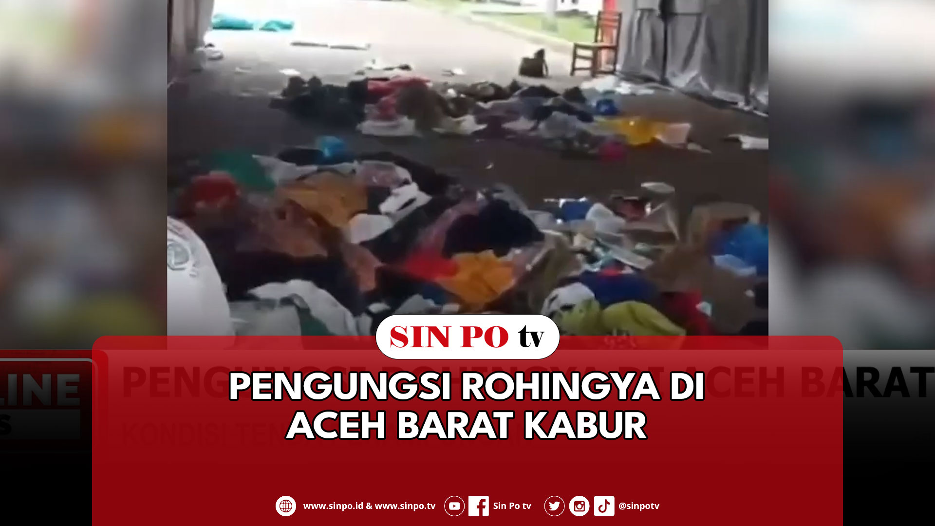 Pengungsi Rohingya Di Aceh Barat Kabur