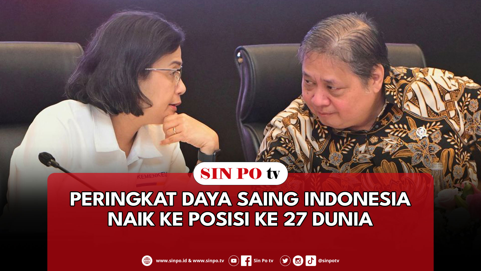 Peringkat Daya Saing Indonesia Naik Ke Posisi Ke 27 Dunia