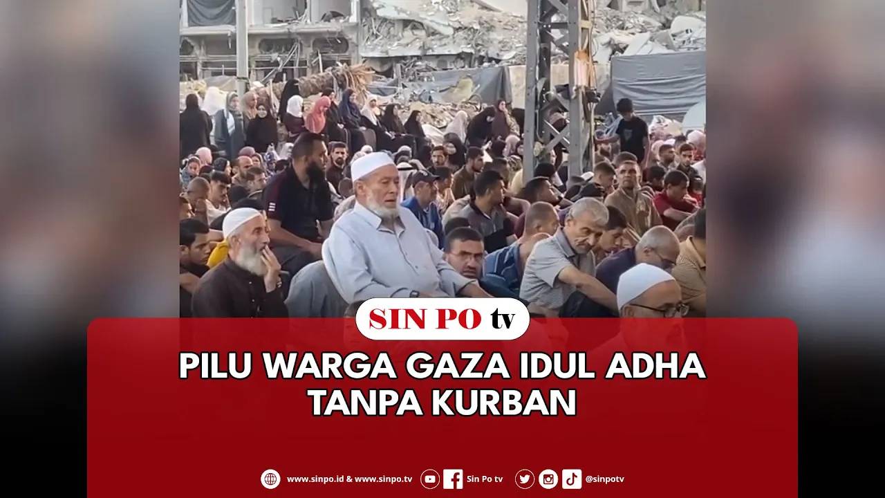 Pilu Warga Gaza Idul Adha Tanpa Kurban