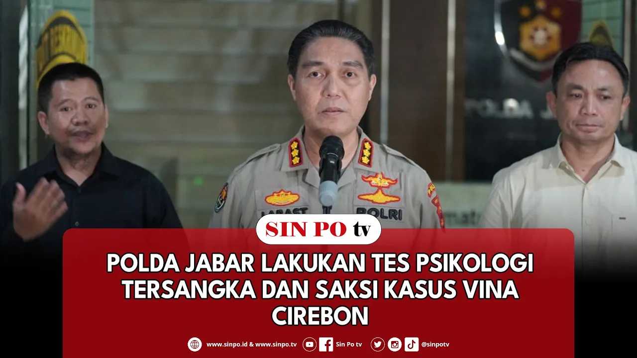 Polda Jabar Lakukan Tes Psikologi Tersangka Dan Saksi Kasus Vina Cirebon