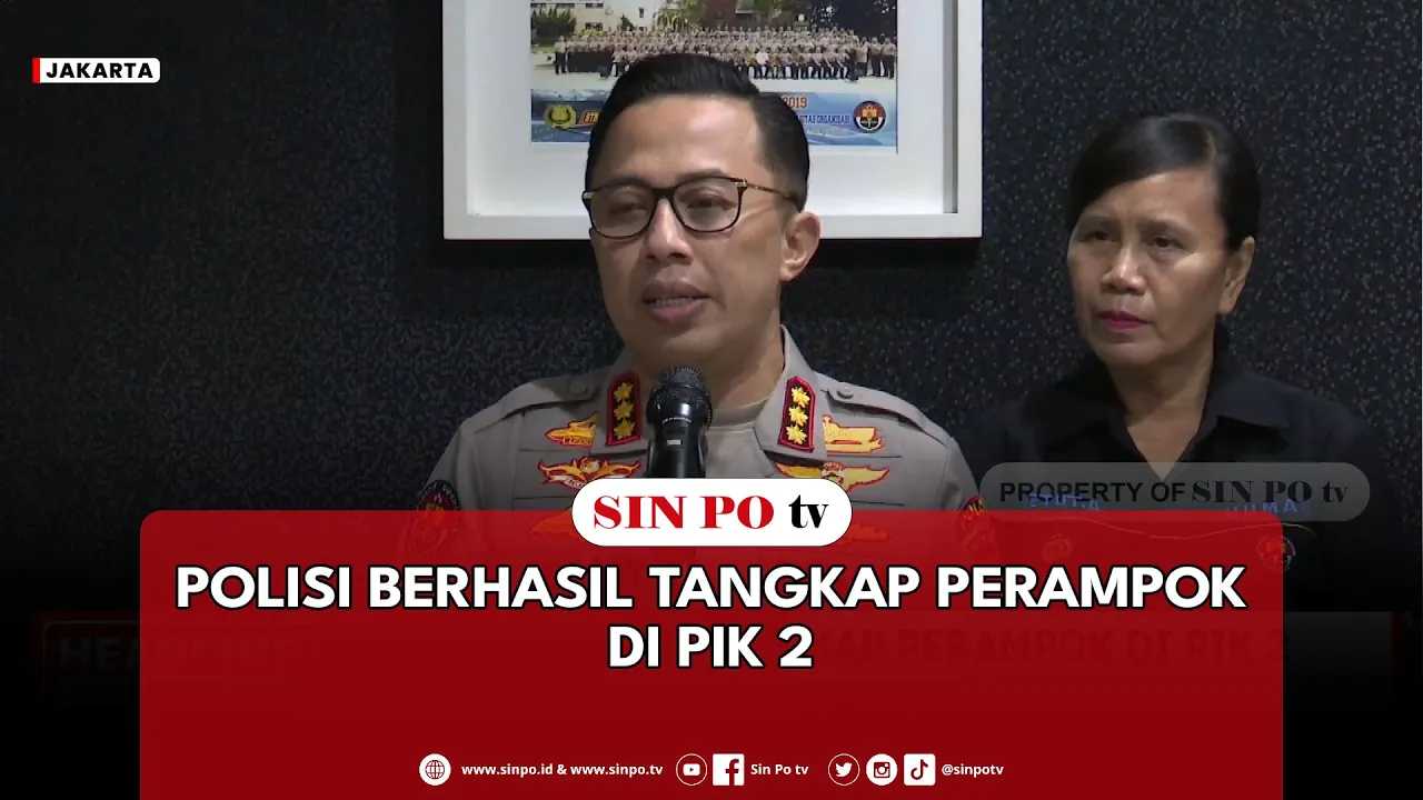 Polisi Berhasil Tangkap Perampok Di PIK 2