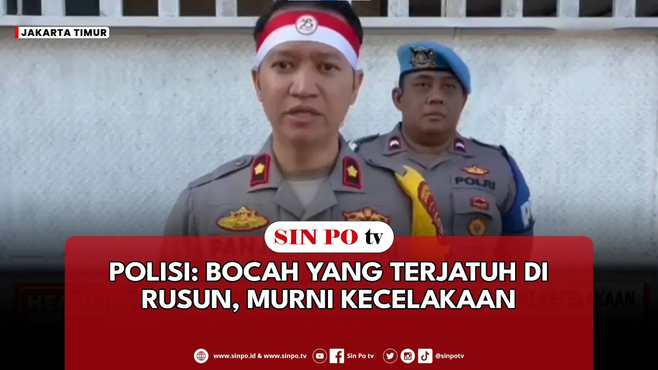 Polisi: Bocah Yang Terjatuh Di Rusun, Murni Kecelakaan