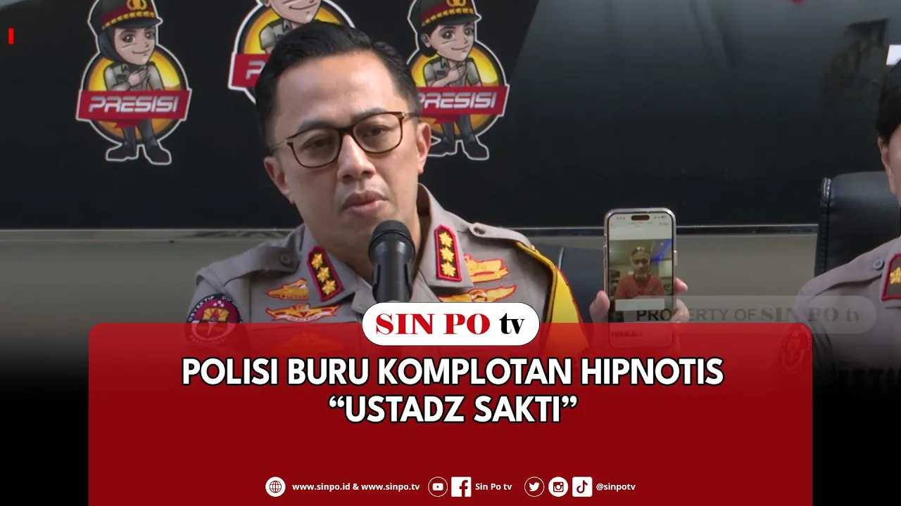 Polisi Buru Komplotan Hipnotis “Ustadz Sakti”