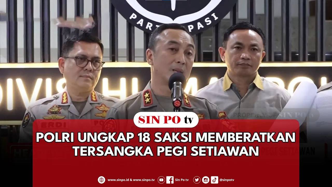Polri Ungkap 18 Saksi Memberatkan Tersangka Pegi Setiawan